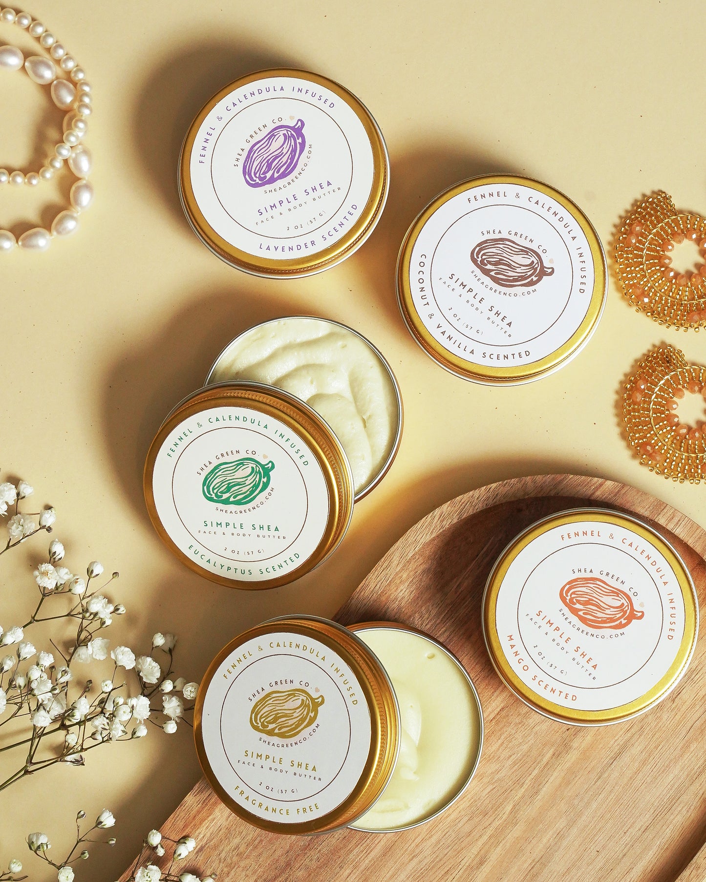 Simple Shea - Fennel and Calendula Infused Body Butter