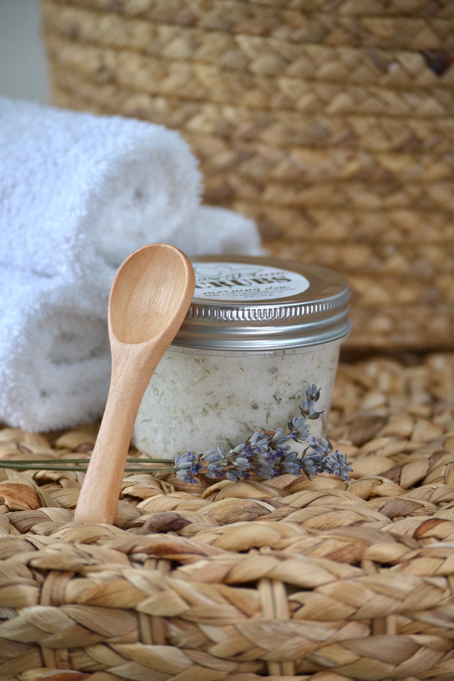 Morning Dew - Lemongrass and Lavender Exfoliating Body Scrub