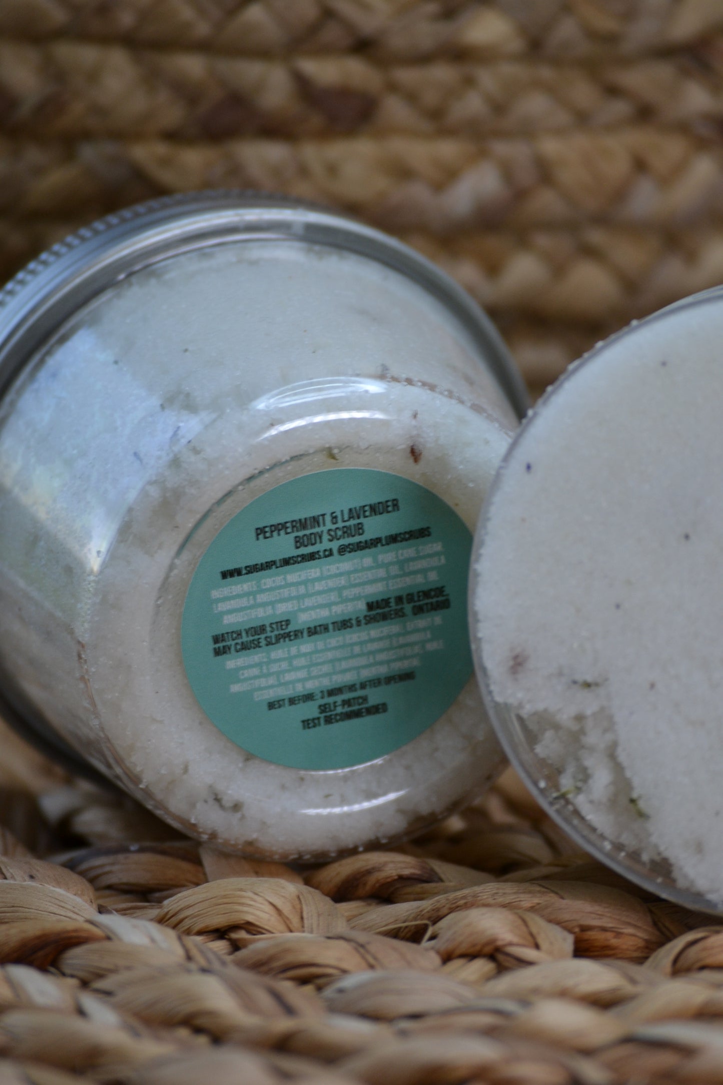 Refresh-Mint Peppermint and Lavender Exfoliating Body Scrub