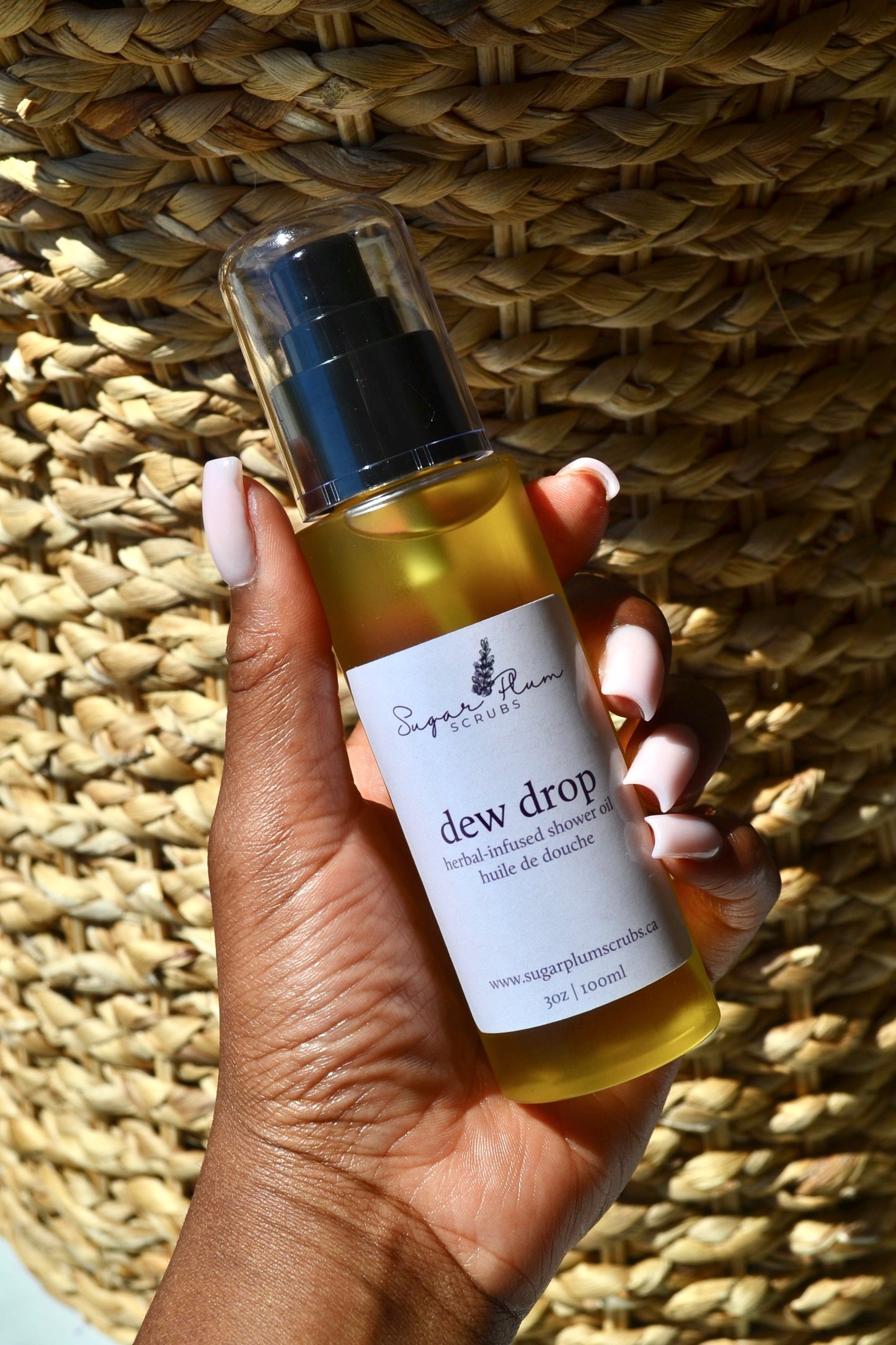 Herbal Infused Body Oil from Sugar Plum Scrubs