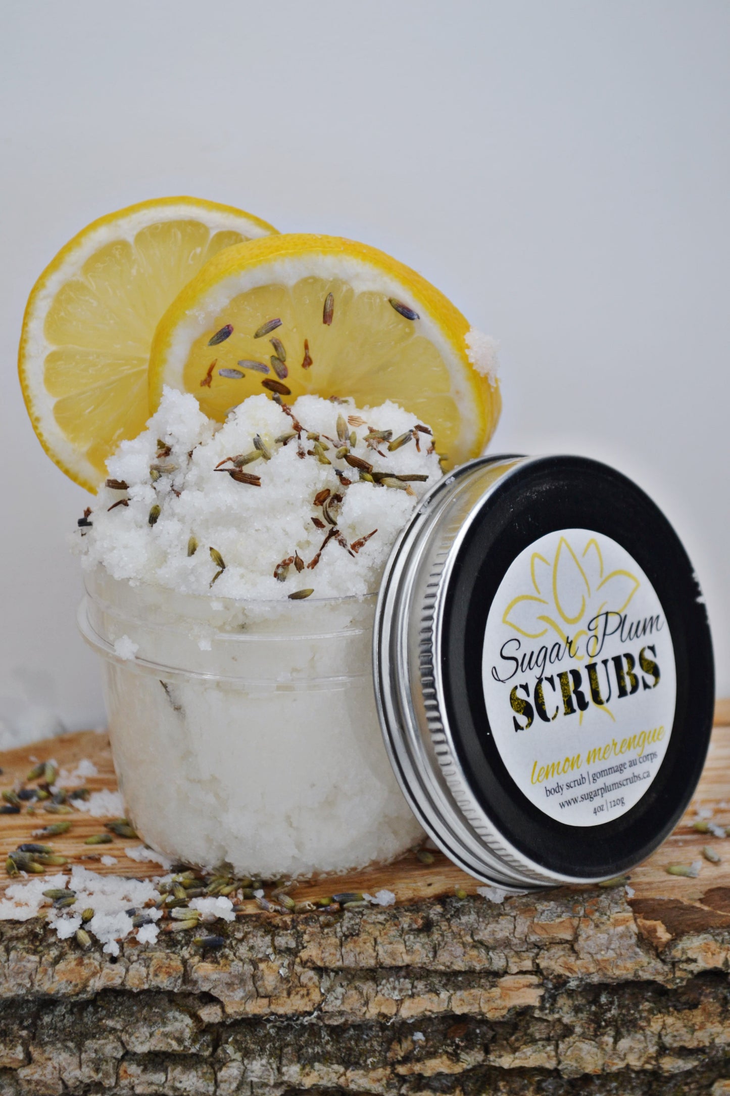 Lemon and Lavender Body Scrub