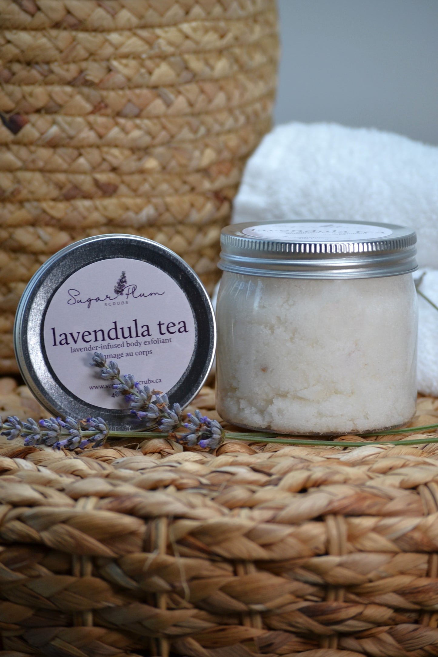 Lavendula Tea - Lavender and Tea Tree Exfoliating Body Scrub