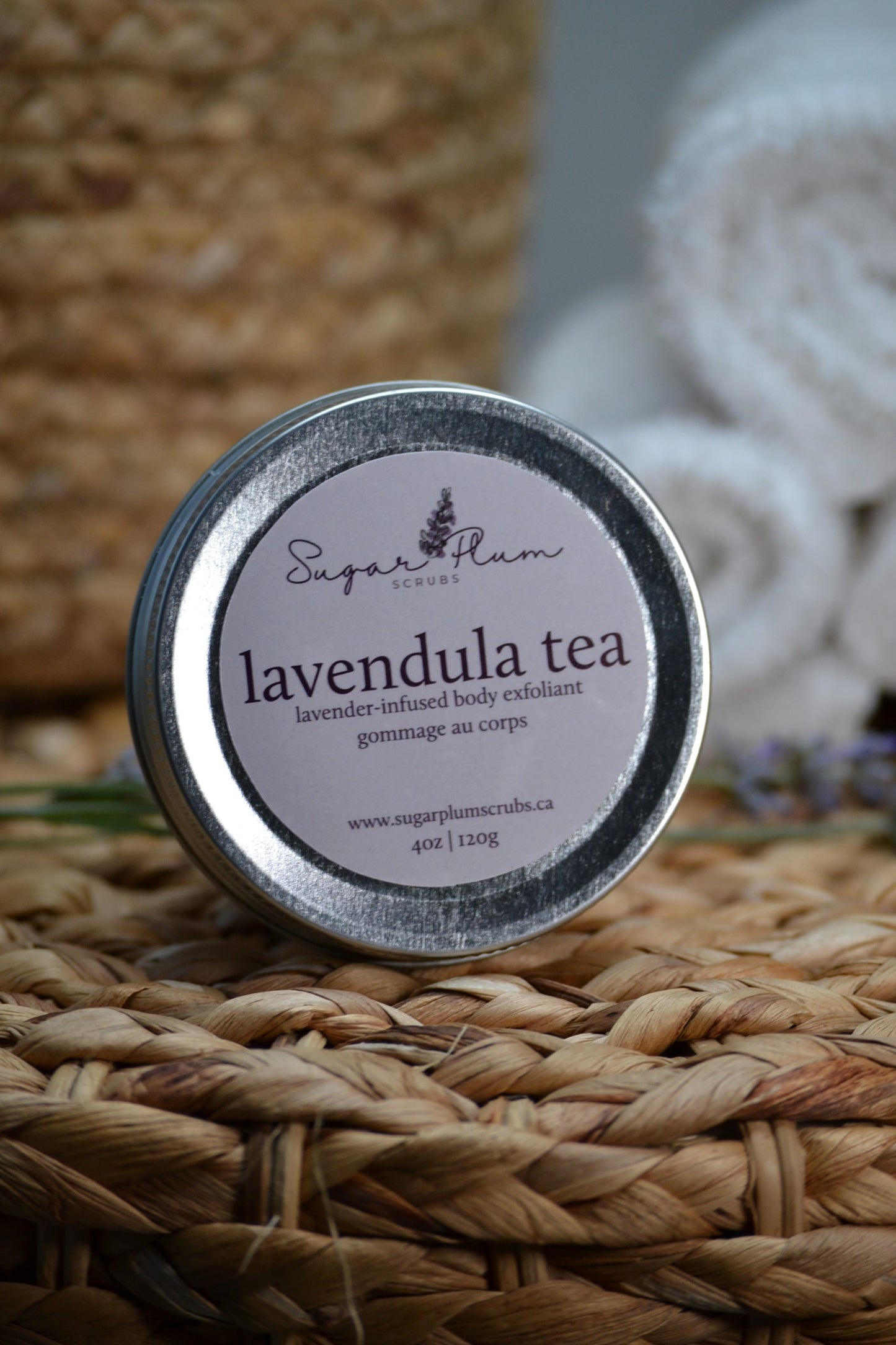 Lavendula Tea - Lavender and Tea Tree Exfoliating Body Scrub