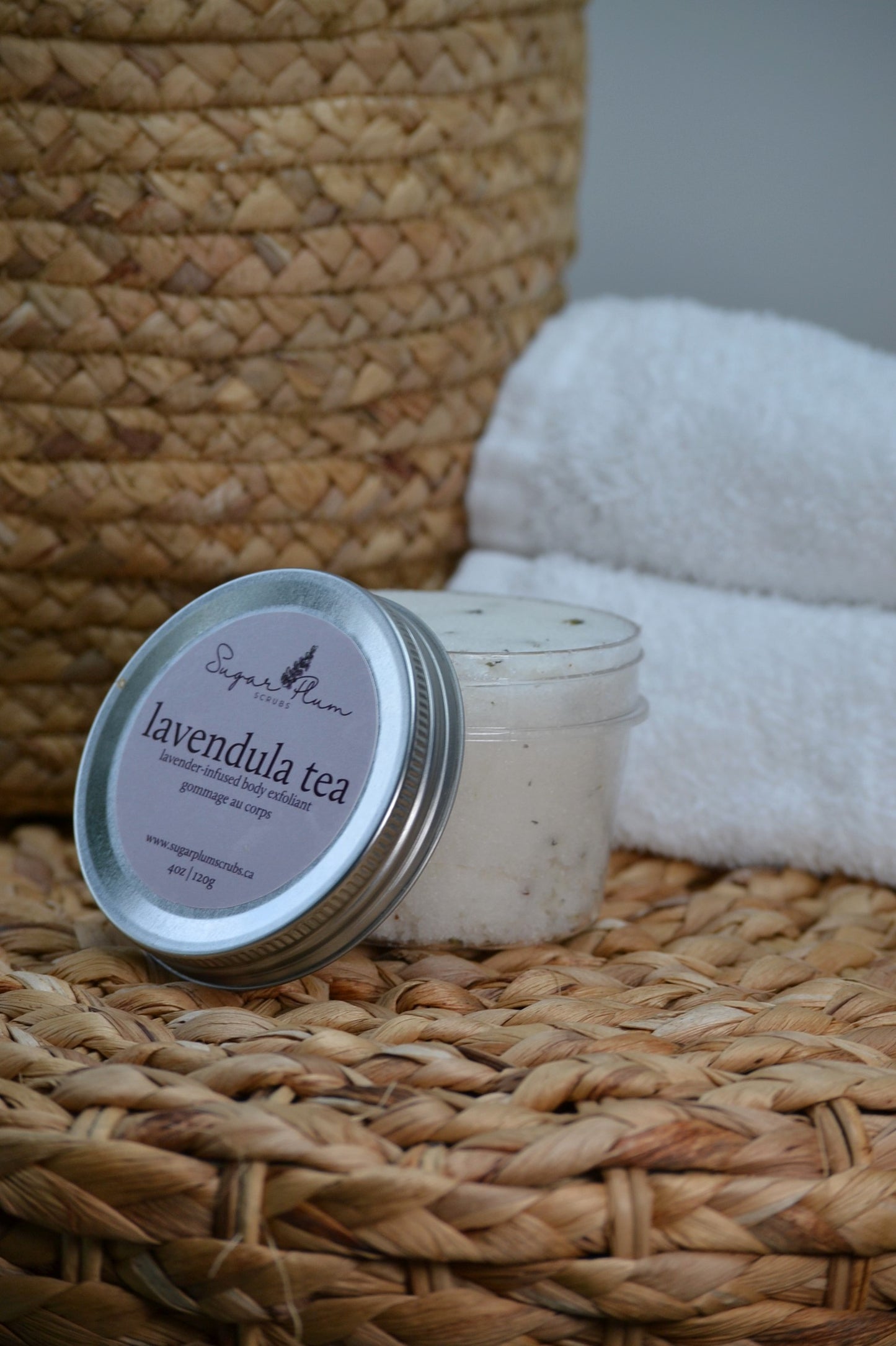 Lavendula Tea - Lavender and Tea Tree Exfoliating Body Scrub