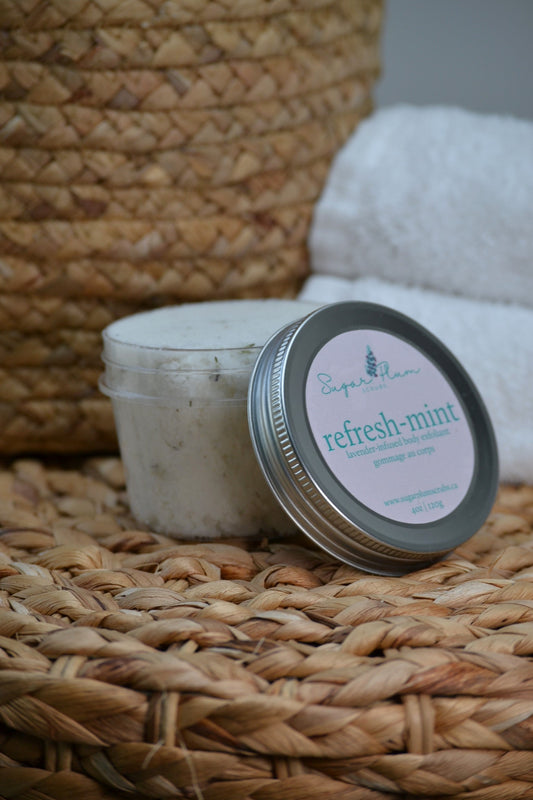 Refresh-Mint Peppermint Exfoliating Body Scrub