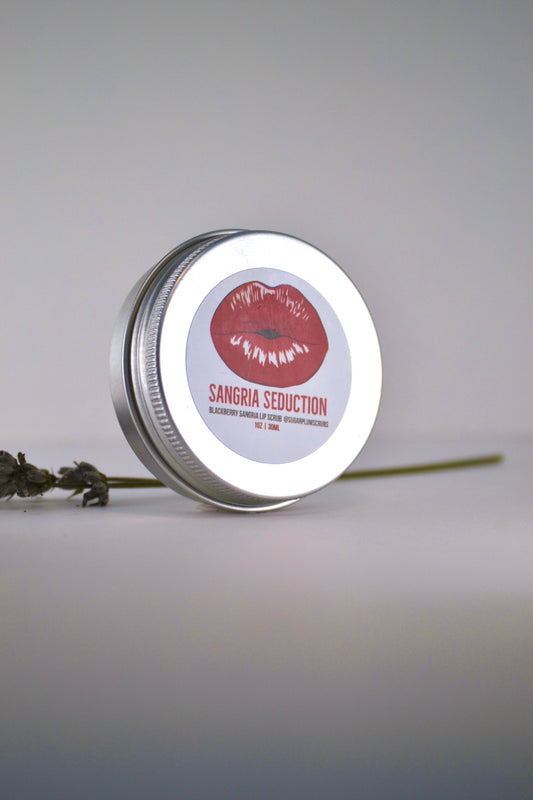 Sangria Seduction - Exfoliating & Hydrating Lip Scrub