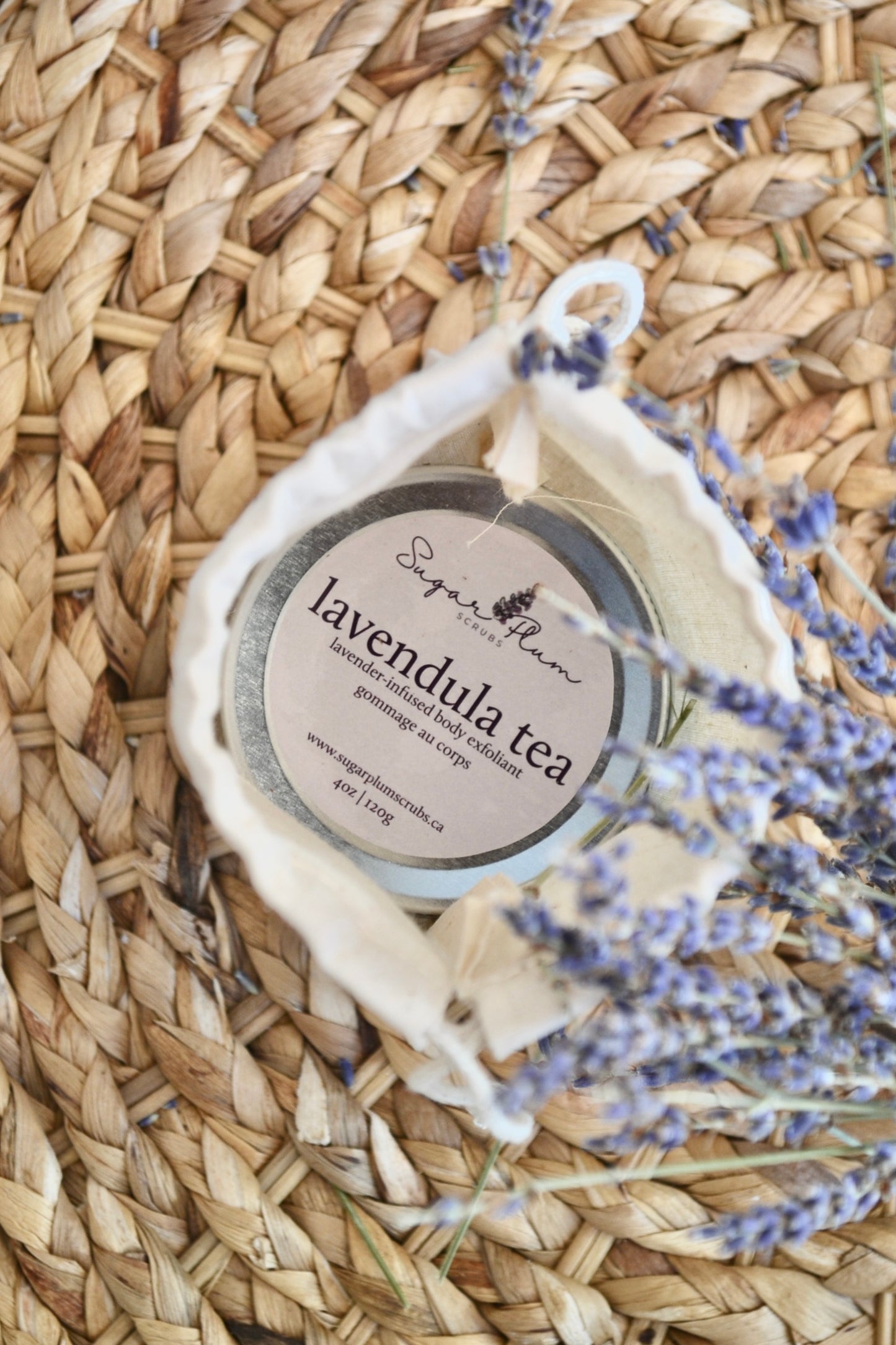 Gift Bags with Lavendula Tea Body Scrub