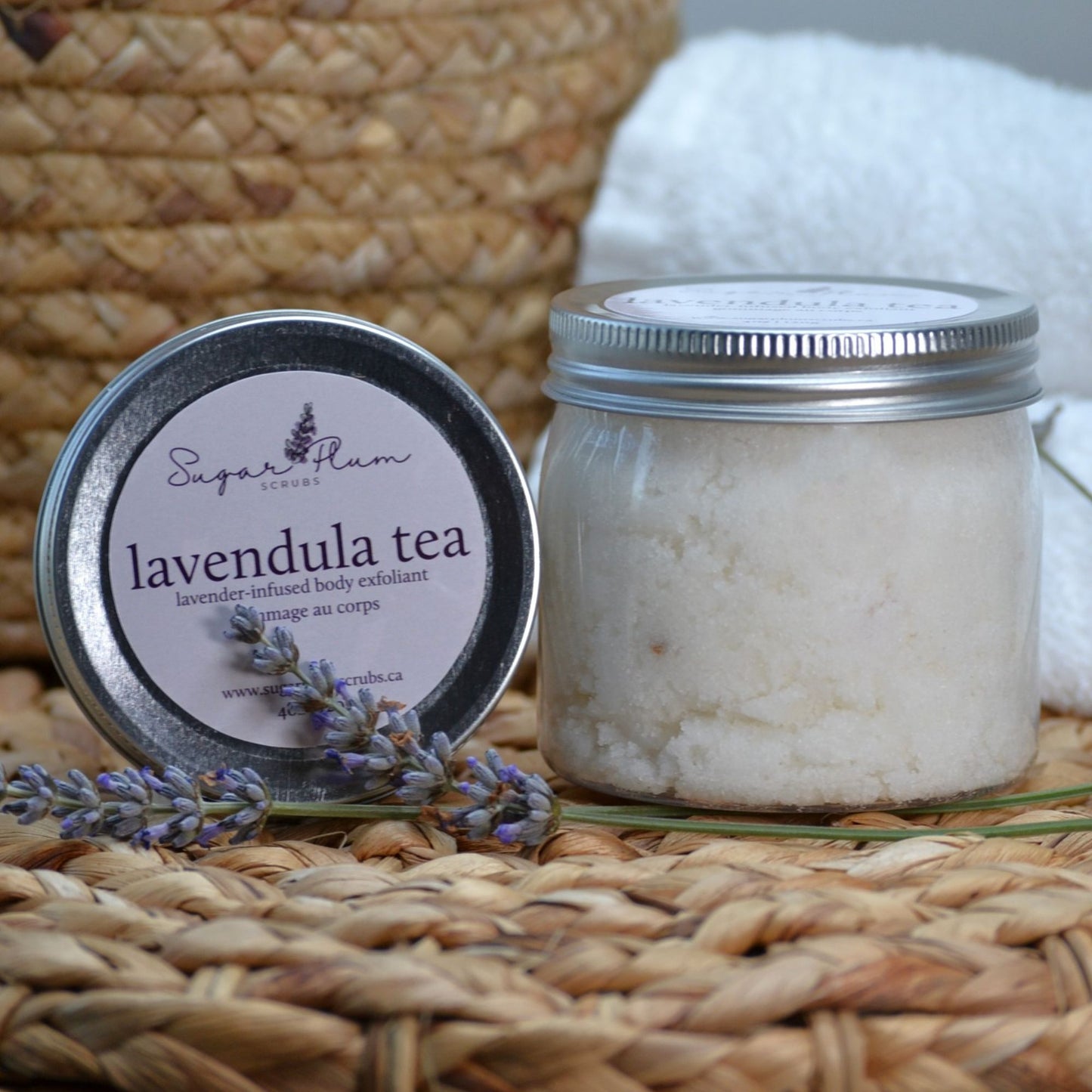 Lavendula Tea - Lavender and Tea Tree Exfoliating Body Scrub