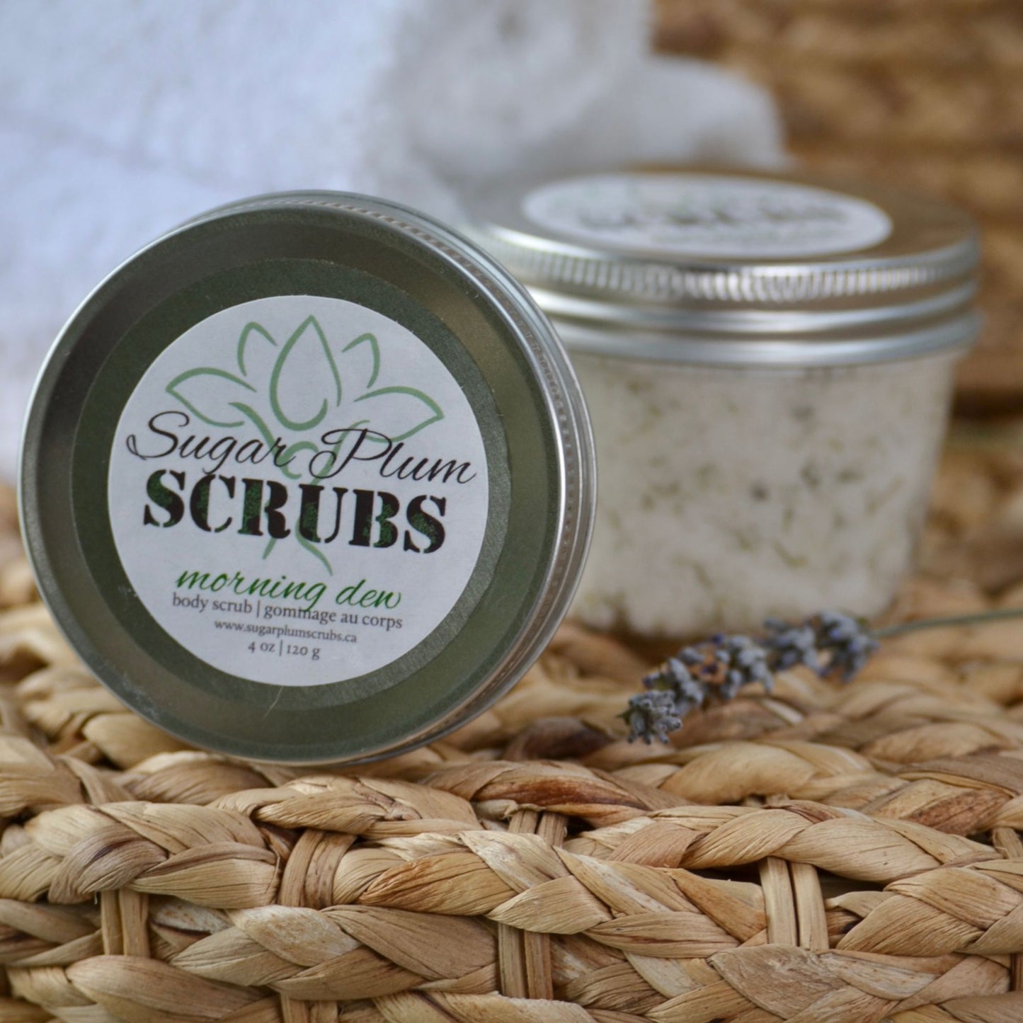 Morning Dew - Lemongrass and Lavender Exfoliating Body Scrub