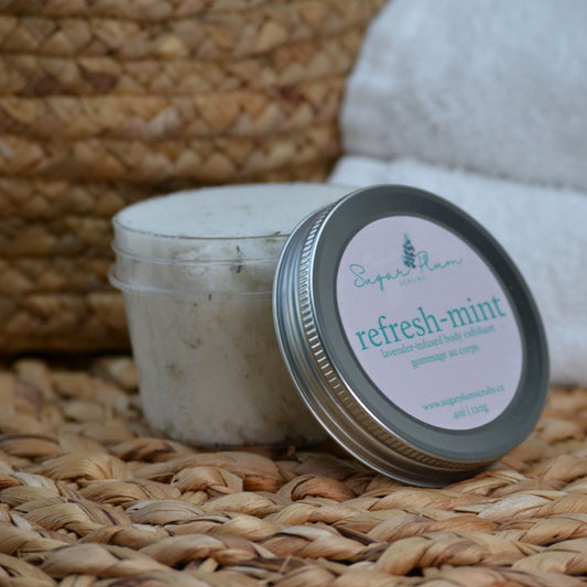 Refresh-Mint Peppermint Exfoliating Body Scrub