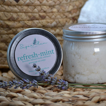 Refresh-Mint Peppermint Exfoliating Body Scrub