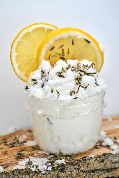 Lemon Merengue - Lavender and Lemon Exfoliating Body Scrub